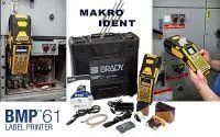 Bild: Mobiler Etikettendrucker Brady BMP61 mit großem Etikettensortiment