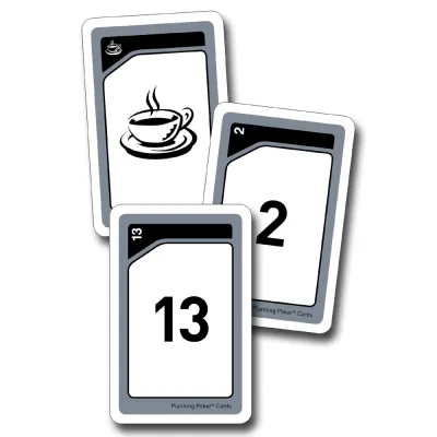 Bild: Spielerisch Projekte planen mit individuellen Planning Poker Karten von MeinKartenspiel