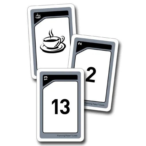 Bild: Spielerisch Projekte planen mit individuellen Planning Poker Karten von MeinKartenspiel