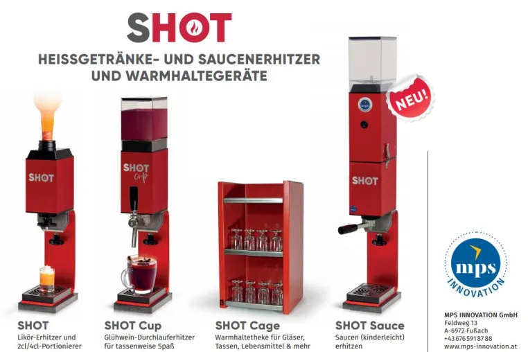 SHOT SAUCE - Saucen kinderleicht erhitzen Bild: SHOT SAUCE - Saucen kinderleicht erhitzen