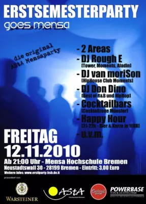 Bild: Mensaparty an der Hochschule Bremen