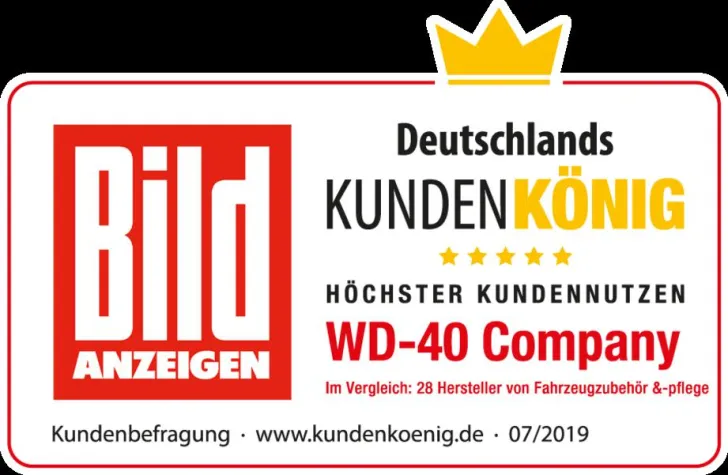 Bild: WD-40® ist Deutschlands Kundenkönig
