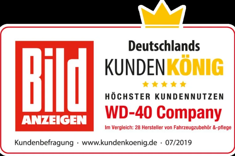 Bild: WD-40® ist Deutschlands Kundenkönig