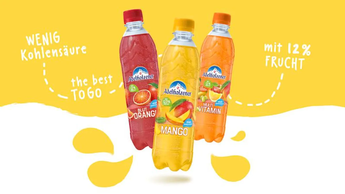 © HAJOK Design: Selbstbewusst und farbenfroh - das neue Design der Mineralwasser Plus Einweg-Range