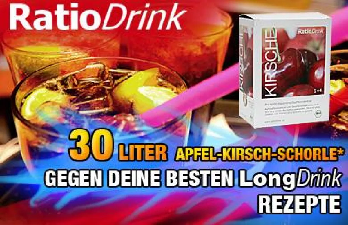 RatioDrink Gewinnspiel bei JAM.FM