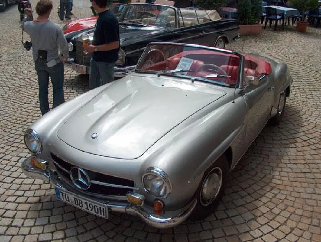 Oldtimer beim Int. Oldtimertreffen am Bodensee