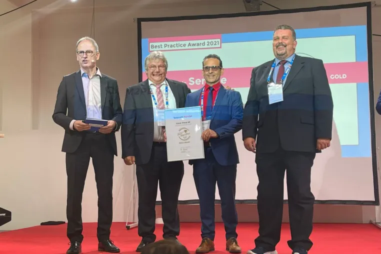 Bild: Telekommunikationsunternehmen aus Baden-Württemberg gewinnt Goldmedaille der Telecom Handel