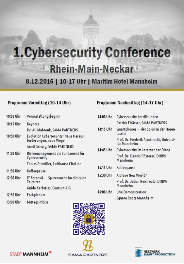 Programm 1. Cybersecurity Conference