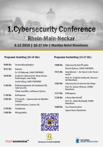1. Cybersecurity Conference Bild: 1. Cybersecurity Conference