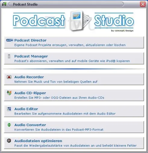 Podcast Studio: Erste Komplettlösung für den vertonten Blogger Bild: Podcast Studio: Erste Komplettlösung für den vertonten Blogger