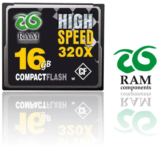 Bild: High-Speed 320X CompactFlash Karte von K&P electronic