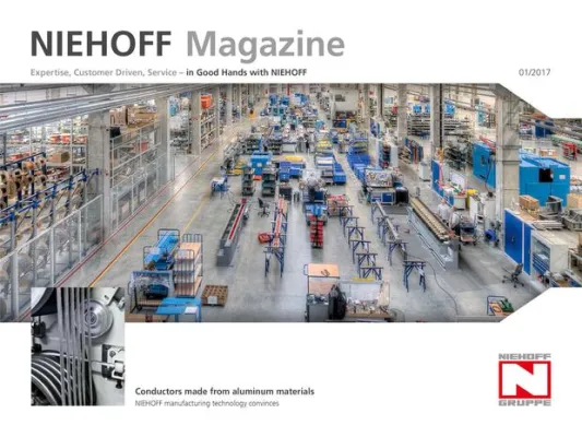 Bild: Beträchtliche Kosteneinsparungen. Das NIEHOFF Magazine 2/2017 ist auf dem Markt