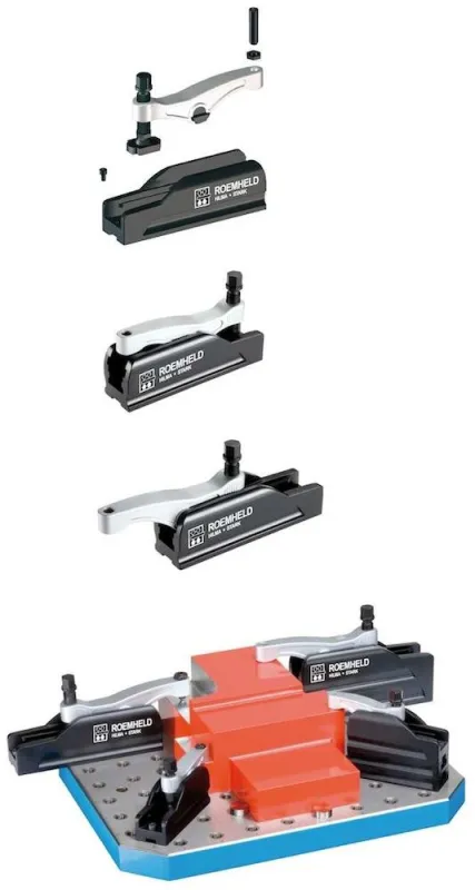 Neue Kompakt-Spannpratze der Hilma-Römheld GmbH (Foto: Hilma-Römheld GmbH).