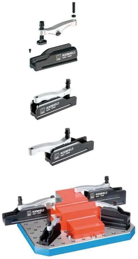 Neue Kompakt-Spannpratze der Hilma-Römheld GmbH (Foto: Hilma-Römheld GmbH).