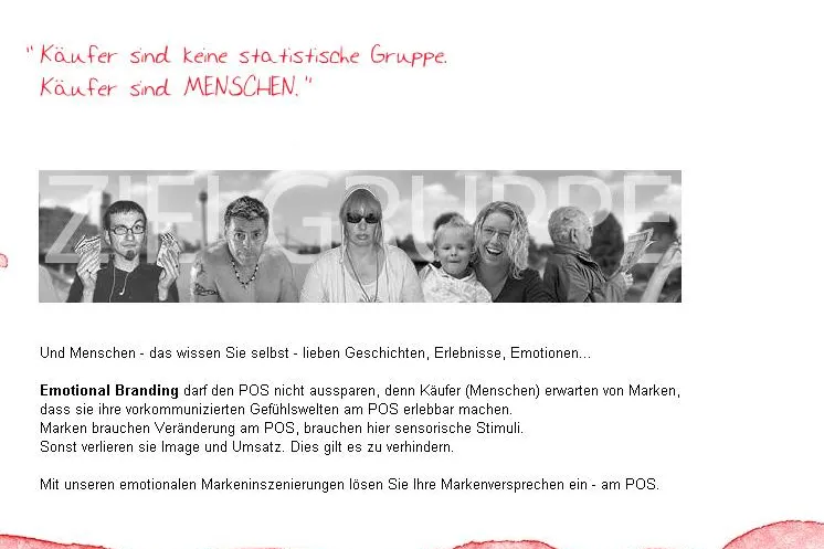 Käufer sind Menschen Bild: Käufer sind Menschen