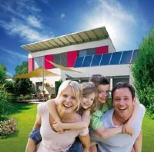 Bild: Zukunftsweisende Energietechnik macht aus jedem Haus ein Sonnenhaus