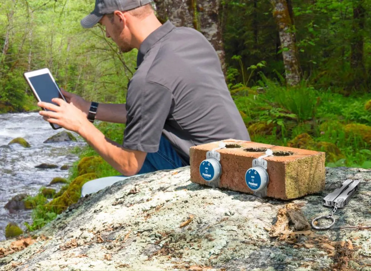 HOBO MX2201 im Einsatz als Wassertemperaturlogger