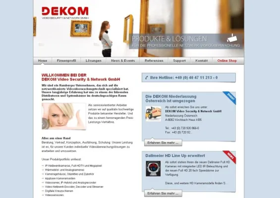 Bild: Neuer Internetauftritt: Relaunch für Deutschland und Österreich