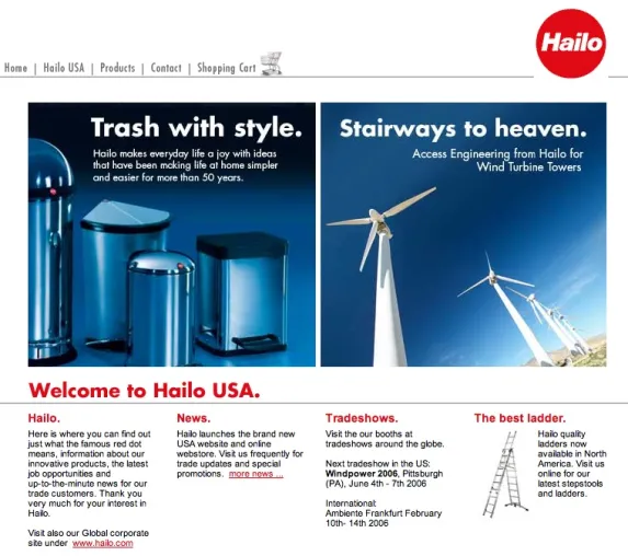 Bild: Hailo USA setzt auf eCommerce Vertriebskanal in den USA