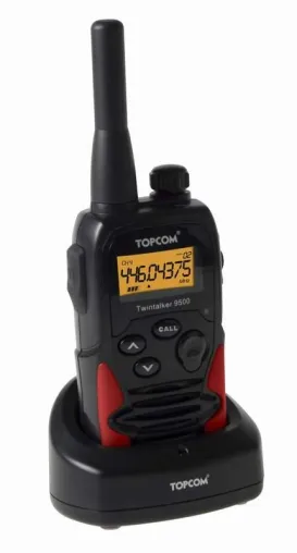 Bild: Das Topcom Twintalker 9500 Funkgerät erfüllt höchste Ansprüche