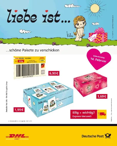 Bild: Kooperation Deutsche Post DHL und Liebe ist...