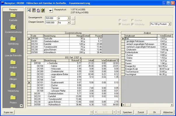 Uelzena eG nutzt BESTMIX Food zum Rezepturmanagement Bild: Uelzena eG nutzt BESTMIX Food zum Rezepturmanagement