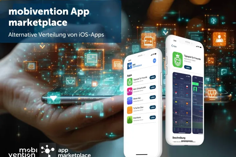Bild: mobivention revolutioniert mit autorisiertem alternativen App-Marktplatz die Verteilung von iOS-Apps in der EU