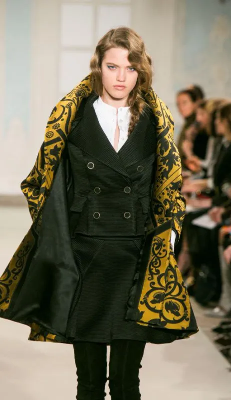 © Temperley London Autumn / Winter 2014 Collection; Hair by Malcolm Edwards for Moroccanoil; Photos