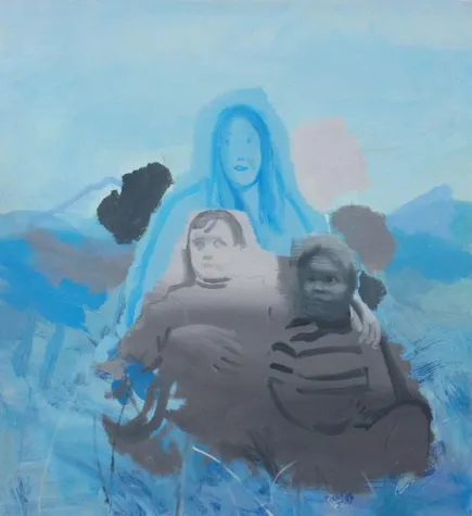 "FALLING FROM AN APPLE TREE BY MISTAKE" - WILDE GALLERY Bild: "FALLING FROM AN APPLE TREE BY MISTAKE" - WILDE GALLERY