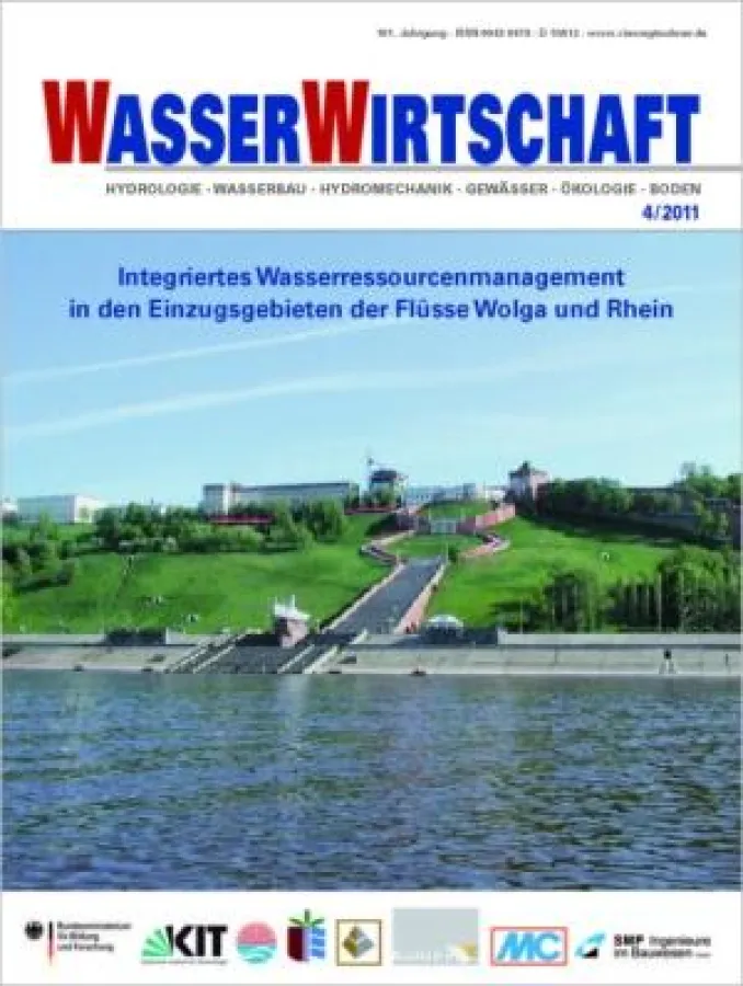 Cover der aktuellen Ausgabe 04/2011 von Wasserwirtschaft