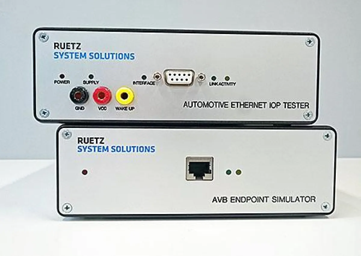 RUETZ SYSTEM SOLUTIONS bietet den ersten Compliance-Verifizierungsprozess für Ethernet-Steuergeräte