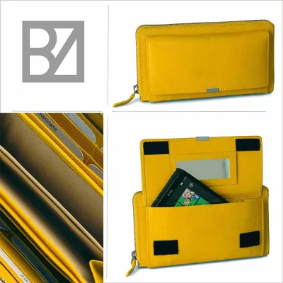 Bild: Chaos in der Handtasche? Die Smartphone Börse by BODENSCHATZ hilft