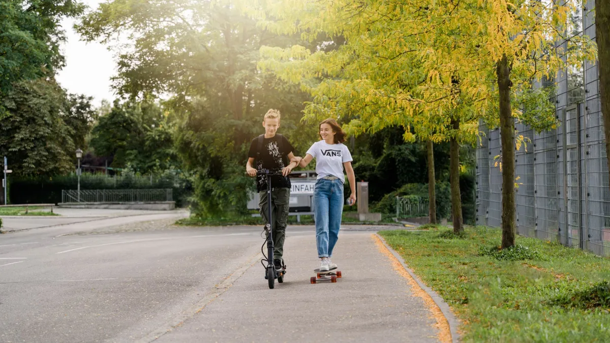 Ein riesen Spass, der E-Scooter im Sommer (© SIP Scootershop 2021)