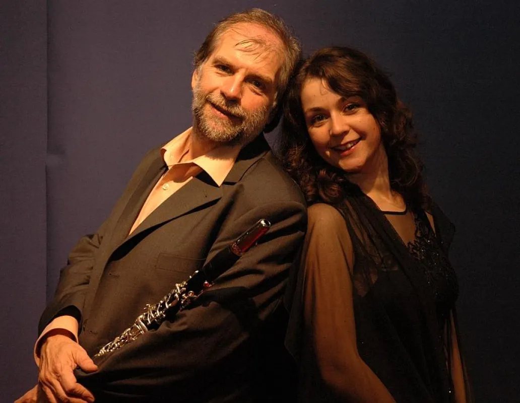 Marina Baranova (Piano) und Helmut Eisel (Klarinette)