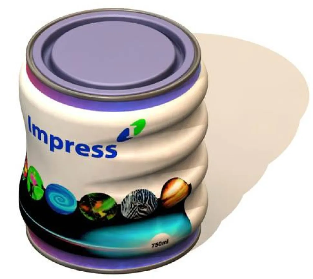 Metallverpackungen von Impress