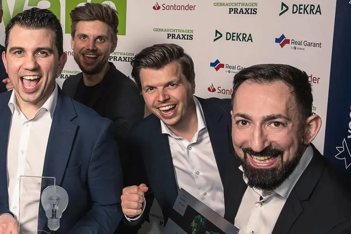 V. l. n. r. Mustafa Basar, Axel Tabor, Florian Tabor, Andronik Adamian (© Stefan Bausewein)