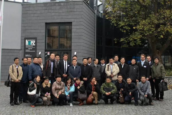 Bild: Hochschule Harz empfängt Delegation einer chinesischen Reformkommission