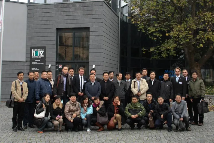 Bild: Hochschule Harz empfängt Delegation einer chinesischen Reformkommission
