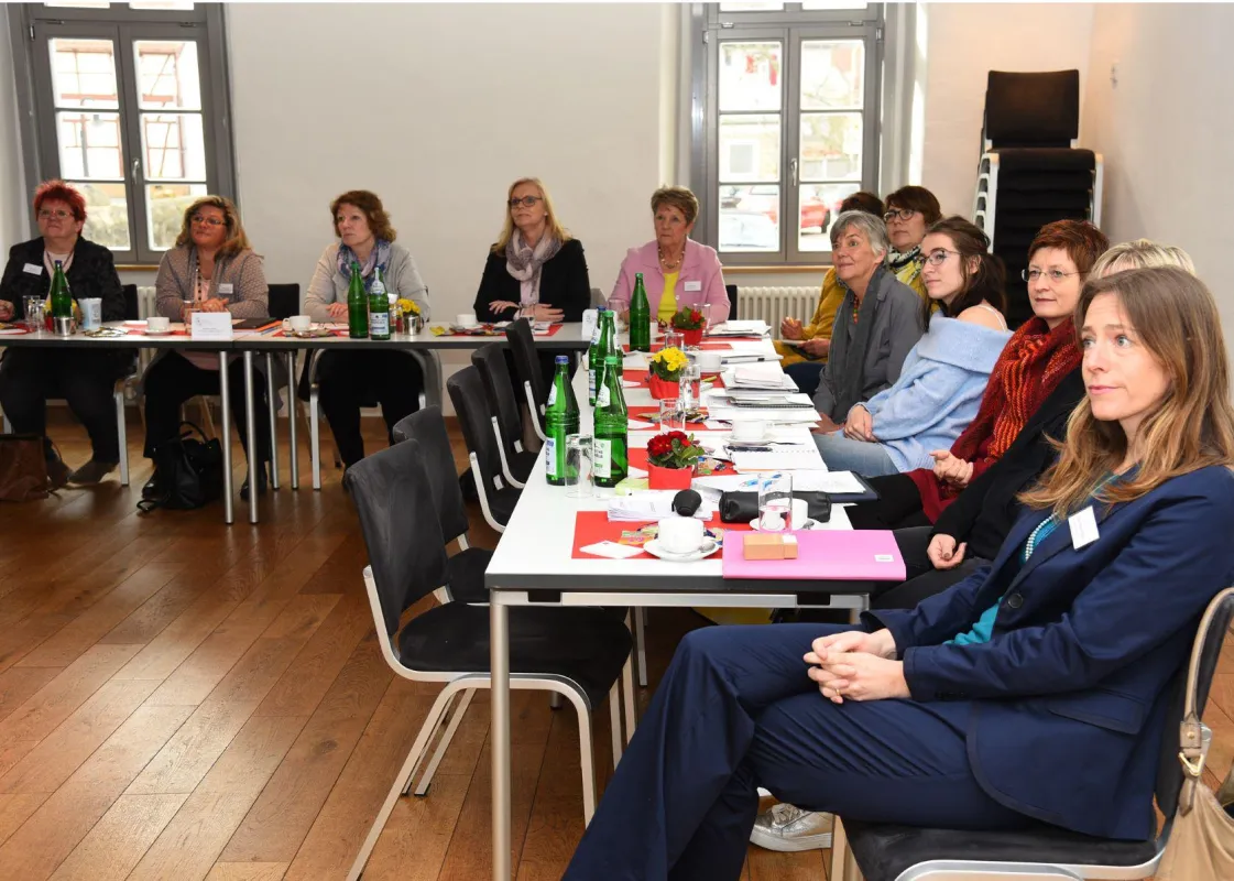 Anlässlich des Weltfrauentages veranstalteten die Wetterauer Netzwerkaktivistinnen ein Wissensforum