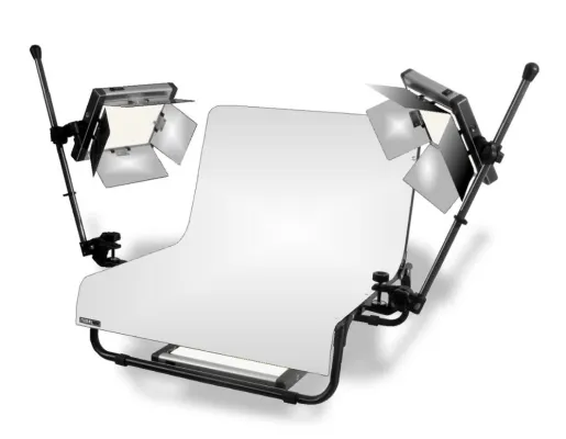 Bild: Kleines komplettes Fotostudio für Sachaufnahmen