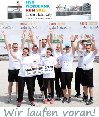 HSH Nordbank Run 2015 – Standard Systeme war mit voller Motivation für den guten Zweck dabei Bild: HSH Nordbank Run 2015 – Standard Systeme war mit voller Motivation für den guten Zweck dabei
