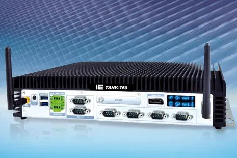 Bild: Lüfterfreier Box-PC mit dual CAN-Bus