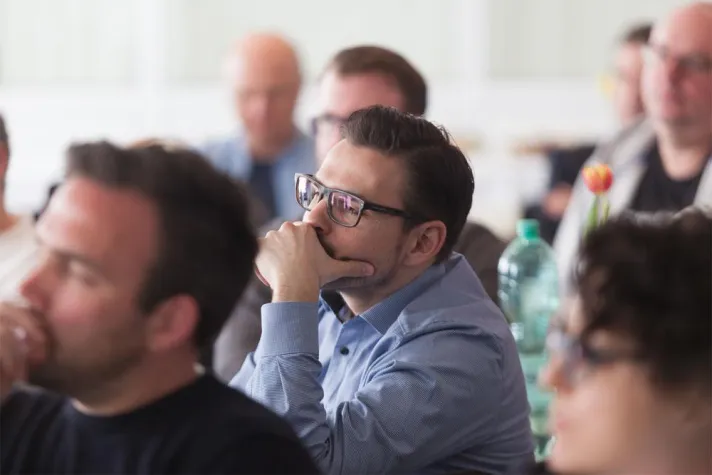 Diskutieren, teilen, lernen - Digitalisierung am Bau beginnt im Kopf Bild: Diskutieren, teilen, lernen - Digitalisierung am Bau beginnt im Kopf