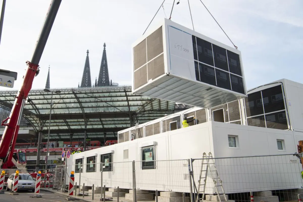 Neue Wache der Bundespolizei am Kölner Hauptbahnhof