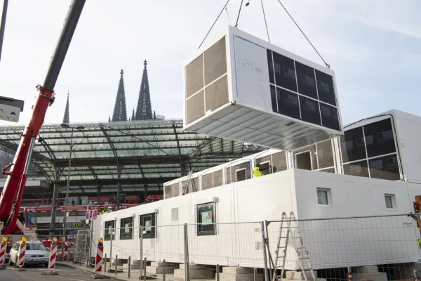 Bild: Neue Wache der Bundespolizei am Kölner Hauptbahnhof