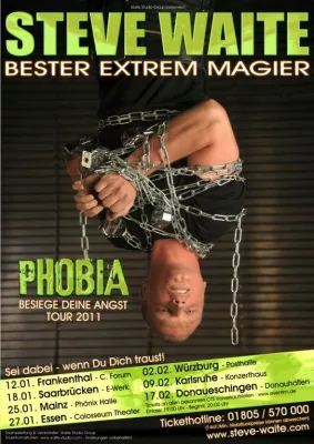 Bild: Steve Waite beschließt Exklusiv-Tourneemanagement mit der Waite Studio Group in Bobenheim-Roxheim