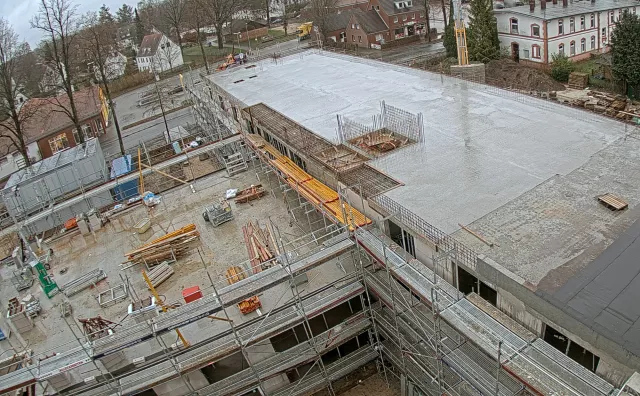 Bild: Hohenlockstedt: Bauarbeiten am neuen Pflegezentrum liegen im Zeitplan