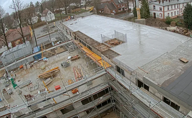 Bild: Hohenlockstedt: Bauarbeiten am neuen Pflegezentrum liegen im Zeitplan