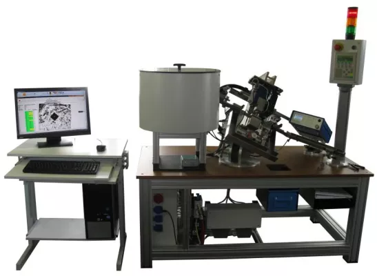 Bild: Münzen im Härtetest: Automatischer Härteprüfer sichert Qualität in der Münzherstellung