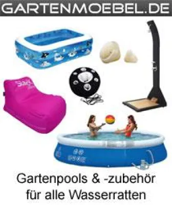 Bild: Wasserratten aufgepasst: trendige Accessoires für Pool & Teich
